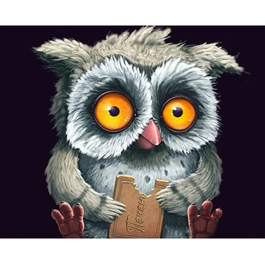 Wide Awake Owl - DIY Painting By Numbers Kit