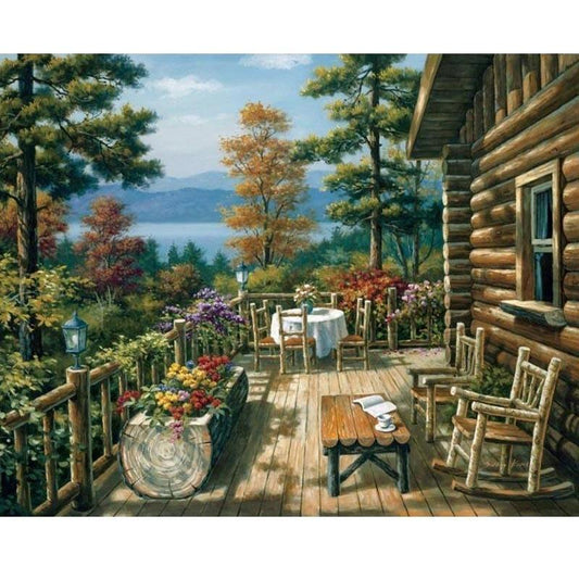 Cabin Life - DIY Painting By Numbers Kits