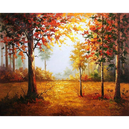 Fall Painting - DIY Painting By Numbers Kits