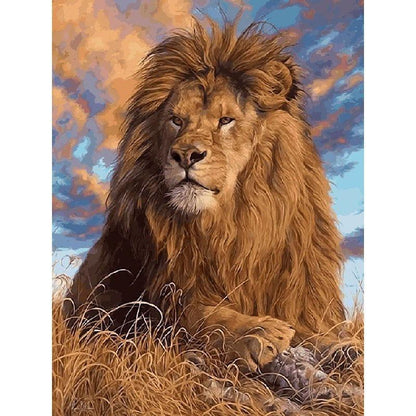 Majestic Lion - DIY Painting By Numbers Kits