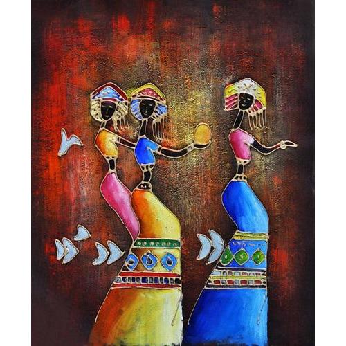 Tribal Dance - DIY Painting By Numbers Kit