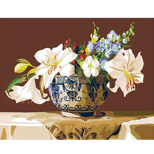 Miracle Flowers - DIY Painting By Numbers Kit