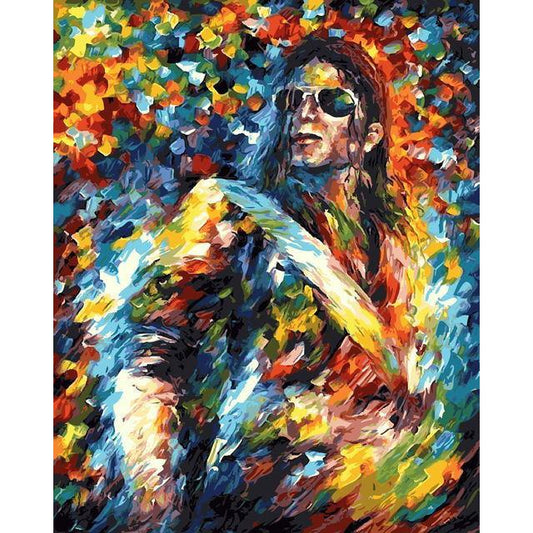 King of Pop - DIY Painting By Numbers Kit