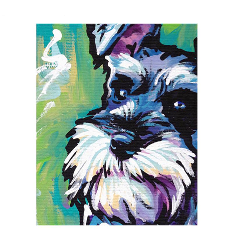 Clever Dog - DIY Painting By Numbers Kit