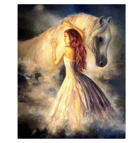 Angel Horse - DIY Painting By Numbers Kit