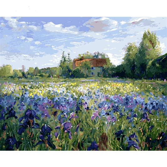 Lavender Field Farm - DIY Painting By Numbers Kit