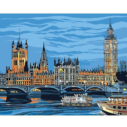 London Bridge - DIY Painting By Numbers Kits