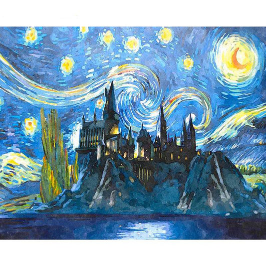 Night Stars - DIY Painting By Numbers Kit