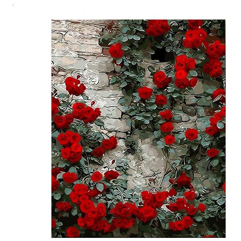 Rose Bed - DIY Painting By Numbers Kits