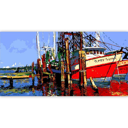 The Dock - DIY Painting By Numbers Kit