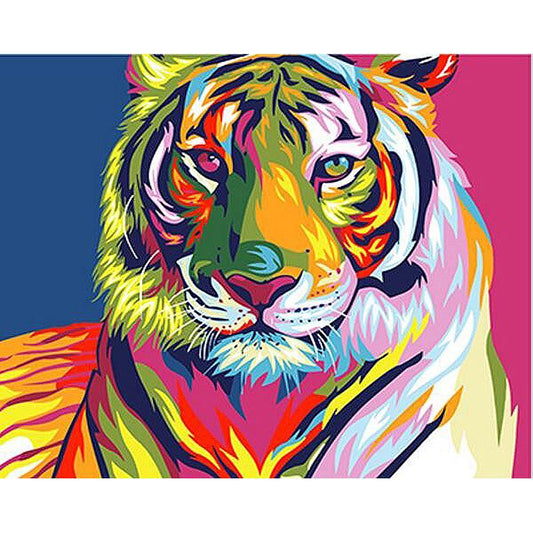 Acrylic Tiger - DIY Painting By Numbers Kit