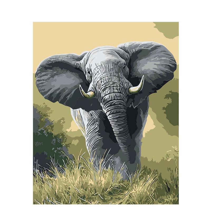 Majestic Elephant DIY Painting By Numbers Kit Paint Number Shop   1569 1200x1200 