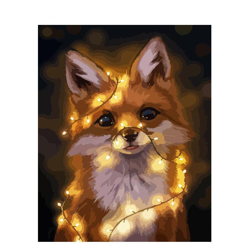 Little Fox - DIY Painting By Numbers Kit