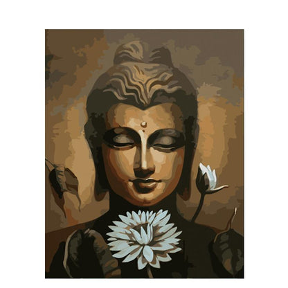 Peaceful Buddha - DIY Painting By Numbers Kit