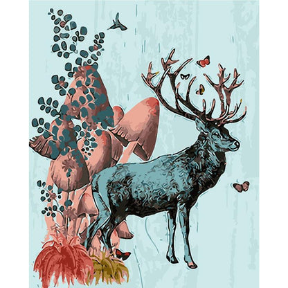 The Majestic Deer - DIY Painting By Numbers Kit