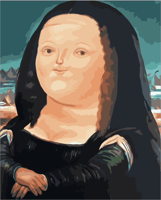 Monalisa Twist - DIY Painting By Numbers Kit