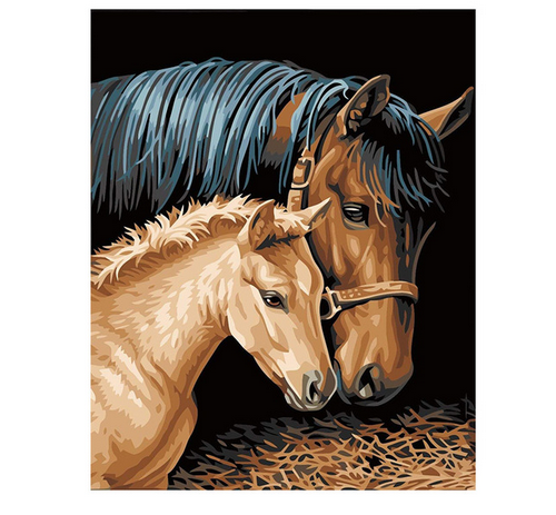 Horse & Foal - DIY Painting By Numbers Kit