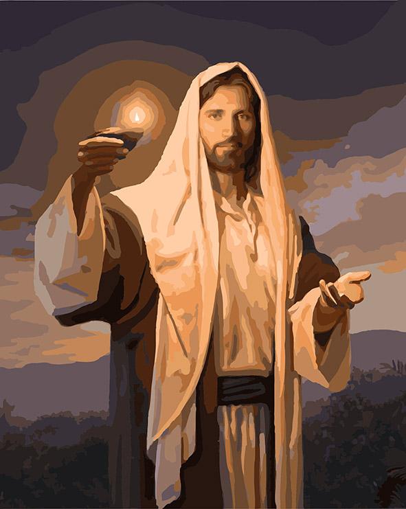 Jesus Light - DIY Painting By Numbers Kit