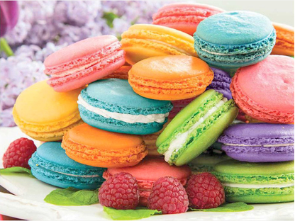 Color Macaroons - DIY Painting By Numbers Kit