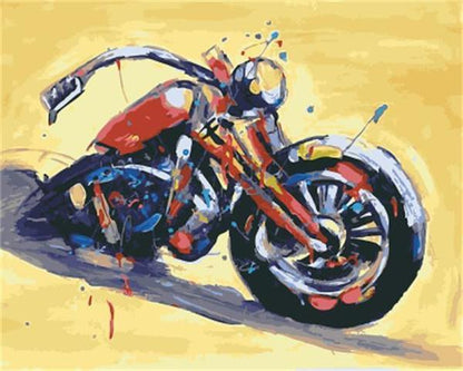 Motorcycle Colors - DIY Painting By Numbers Kit