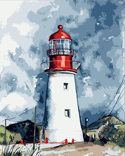 The Lighthouse - DIY Painting By Numbers Kit