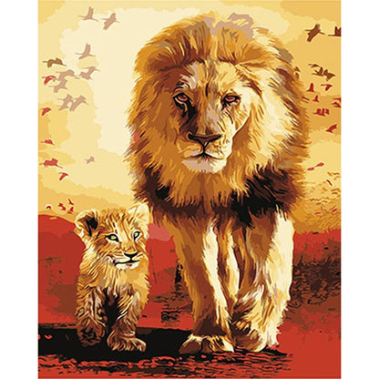 The Lion King - DIY Painting By Numbers Kit