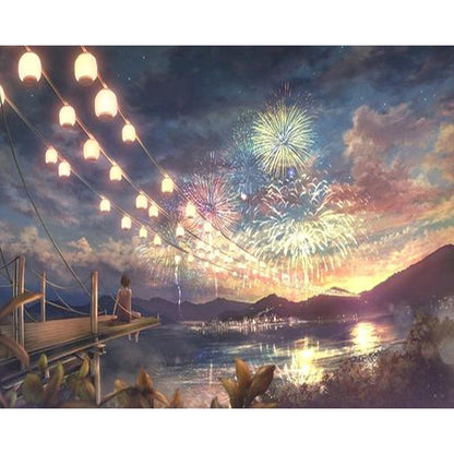 Fireworks Night - DIY Painting By Numbers Kits