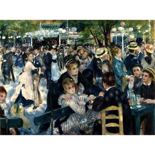 Dance At Le Moulin De La Galette - August Renoir DIY Painting By Numbers Kit