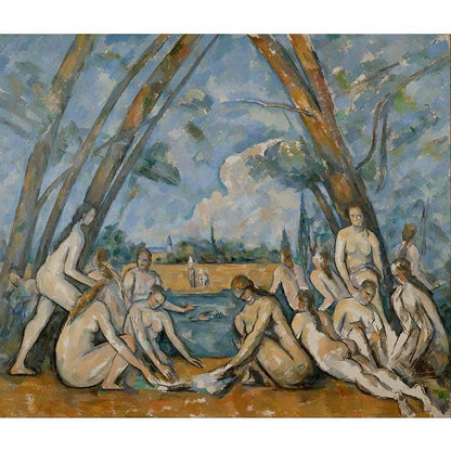 The Bathers - Paul Cezanne DIY Painting By Numbers Kit