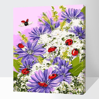 Gorgeous Spring Flowers - DIY Painting By Numbers Kits