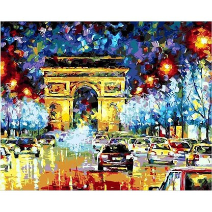 Paris NotreDame - DIY Painting By Numbers Kits