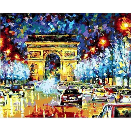 Paris NotreDame - DIY Painting By Numbers Kits