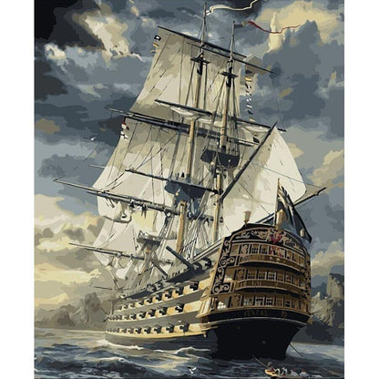 Majestic Ship - DIY Painting By Numbers Kits