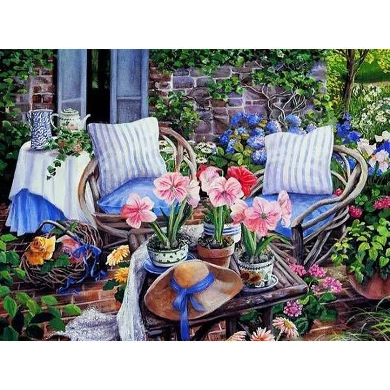 Cozy Garden - DIY Painting By Numbers Kits