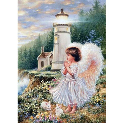 Angel Praying - DIY Painting By Numbers Kits