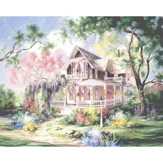 Fairyland House - DIY Painting By Numbers Kit