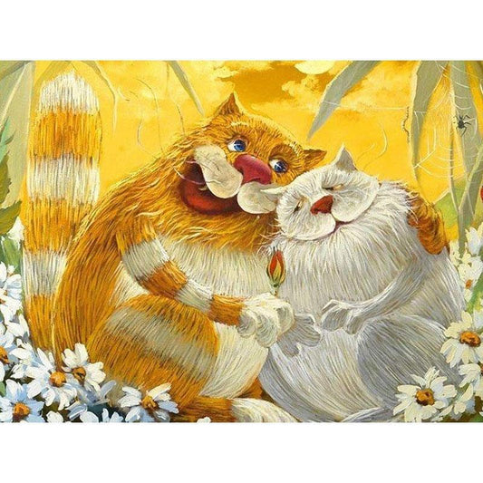 Old Cats - DIY Painting By Numbers Kits