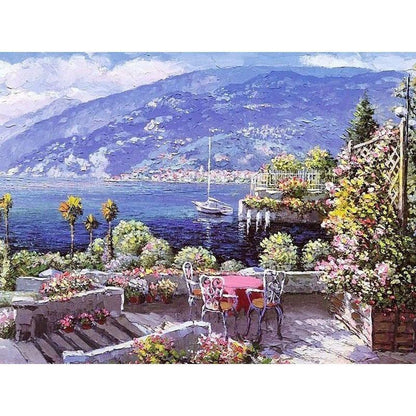 Balcony View - DIY Painting By Numbers Kits