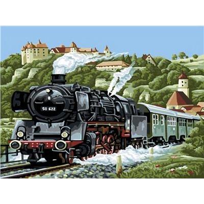 Train - DIY Painting By Numbers Kits