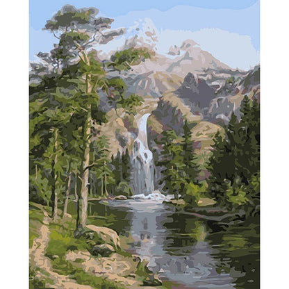 Waterfalls - DIY Painting By Numbers Kits