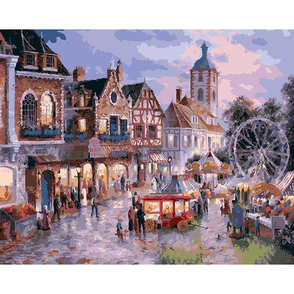 Town Party - DIY Painting By Numbers Kits