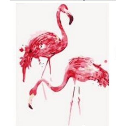 Flamingos - DIY Painting By Numbers Kits