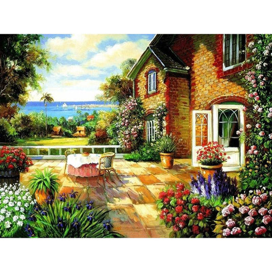 House Garden - DIY Painting By Numbers Kit