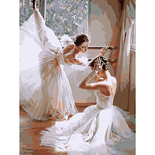 Ballerinas Dancing - DIY Painting By Numbers Kit