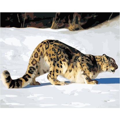 Stealthy Leopard - DIY Painting By Numbers Kit