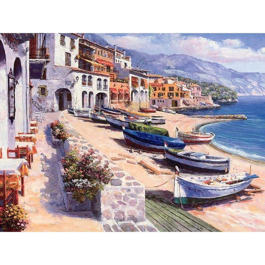 Opulent Ocean View - DIY Painting By Numbers Kit