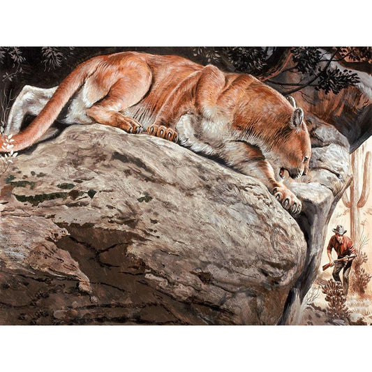 Mountain Lion - DIY Painting By Numbers Kit