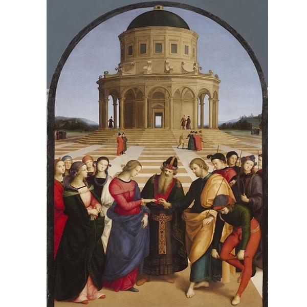 Marriage of the Virgin - Raphael DIY Painting By Numbers Kit