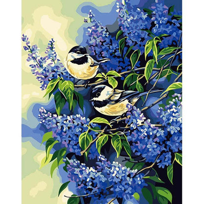 Two Little Birds - DIY Painting By Numbers Kit