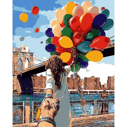 Balloons Of Joy - DIY Painting By Numbers Kit